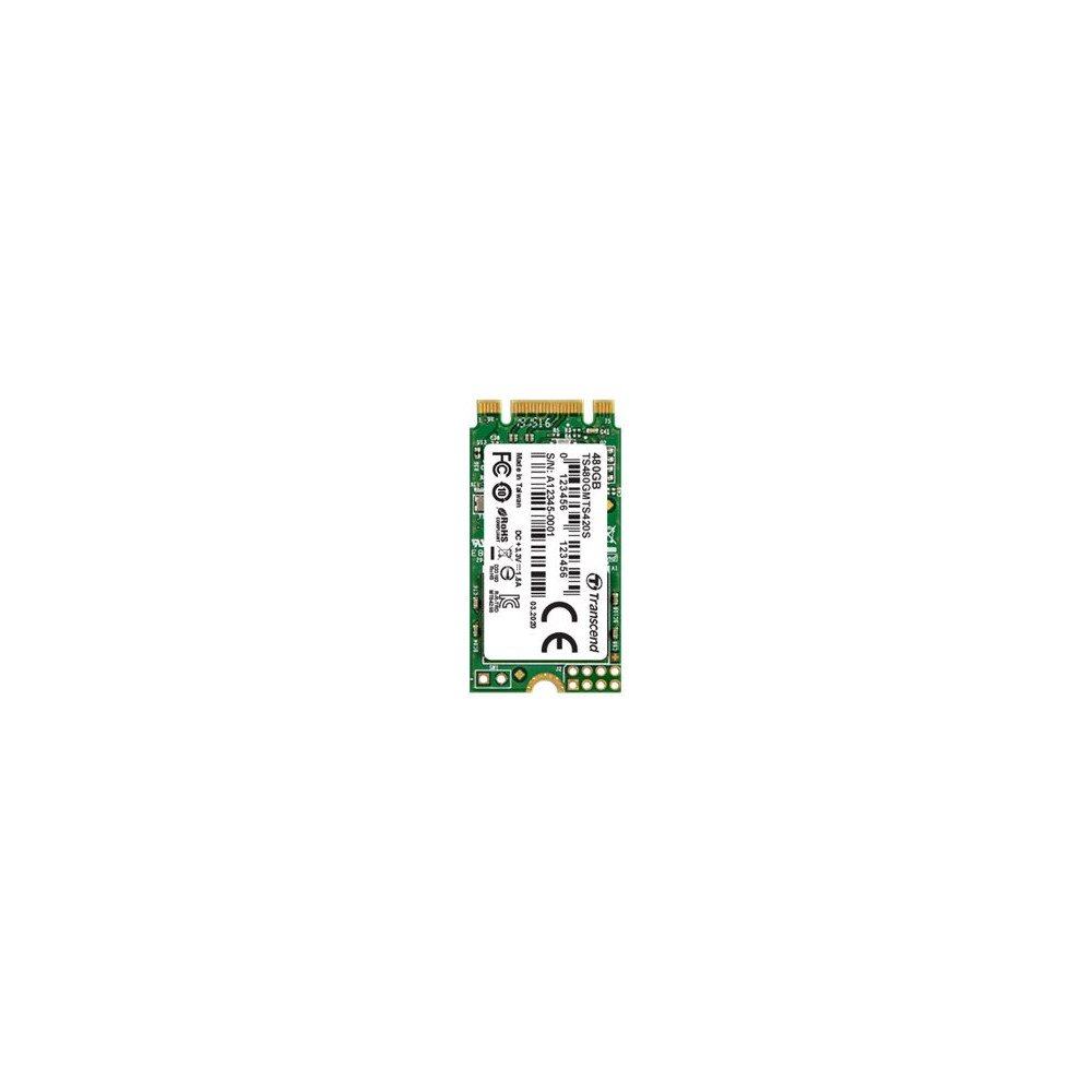 Produktbild för Transcend 420S - SSD - 480 GB - SATA 6Gb/s