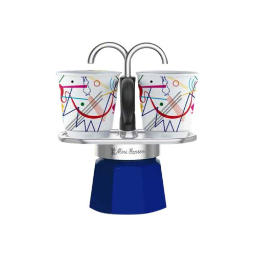 Bialetti Bialetti Mini Express Kandinsky - percolator - 90 ml