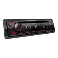 Produktbild för Kenwood KDC-BT450DAB - Bil - CD-mottagare - inbyggd enhet - Enkel-DIN