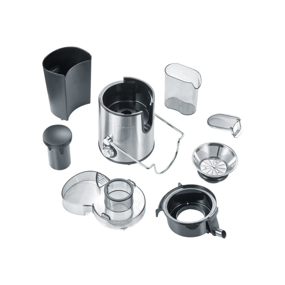 Produktbild för SEVERIN ES 3566 - råsaftcentrifug - rostfritt stål/svart