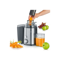 Produktbild för SEVERIN ES 3566 - råsaftcentrifug - rostfritt stål/svart