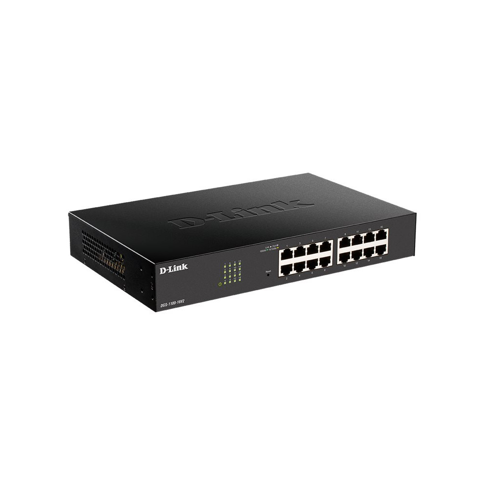 Produktbild för D-Link DGS 1100-16V2 - switch - 16 portar - smart - rackmonterbar