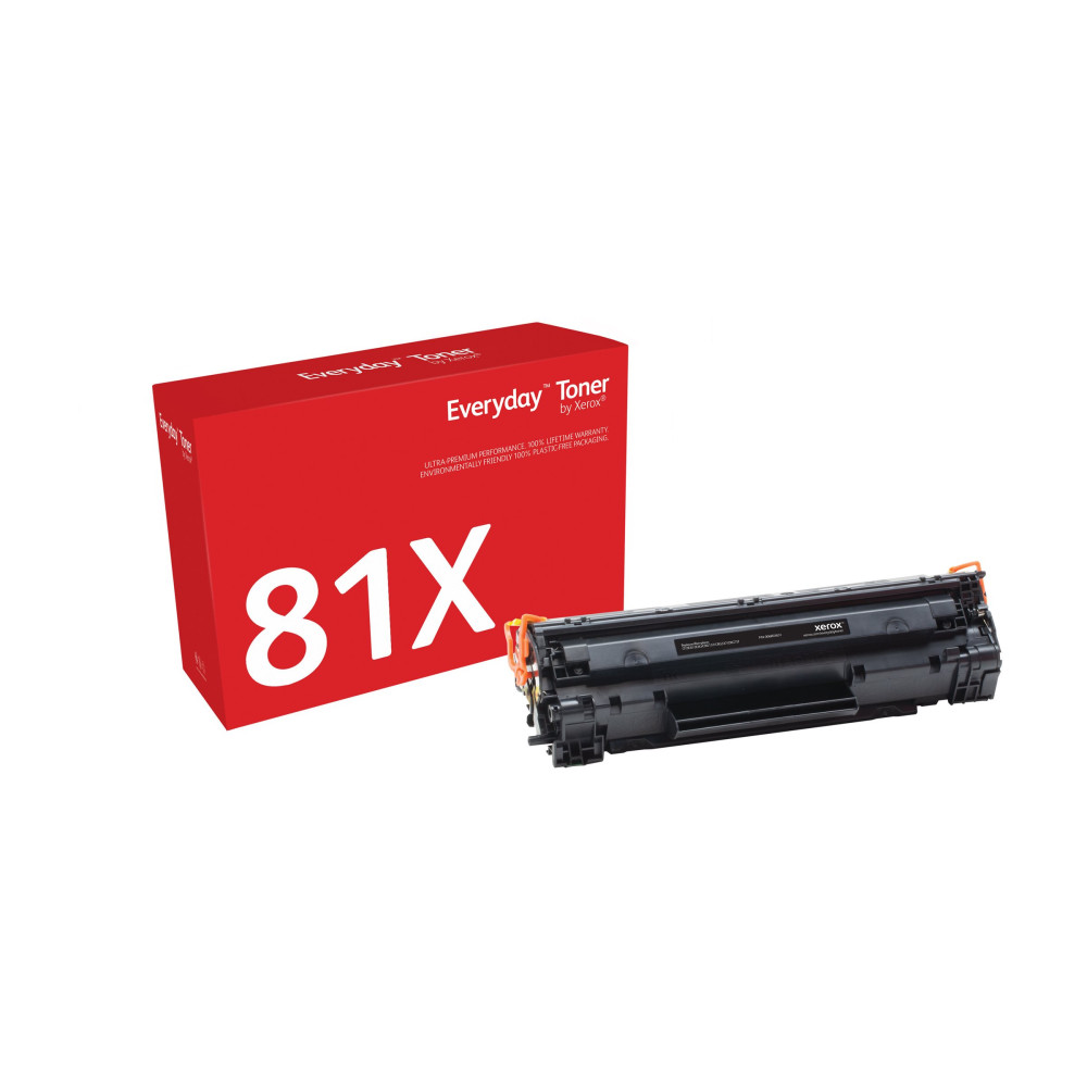 Produktbild för Everyday - Lång livslängd - svart - kompatibel - tonerkassett (alternativ för: Canon CRG-137, HP CF283X)