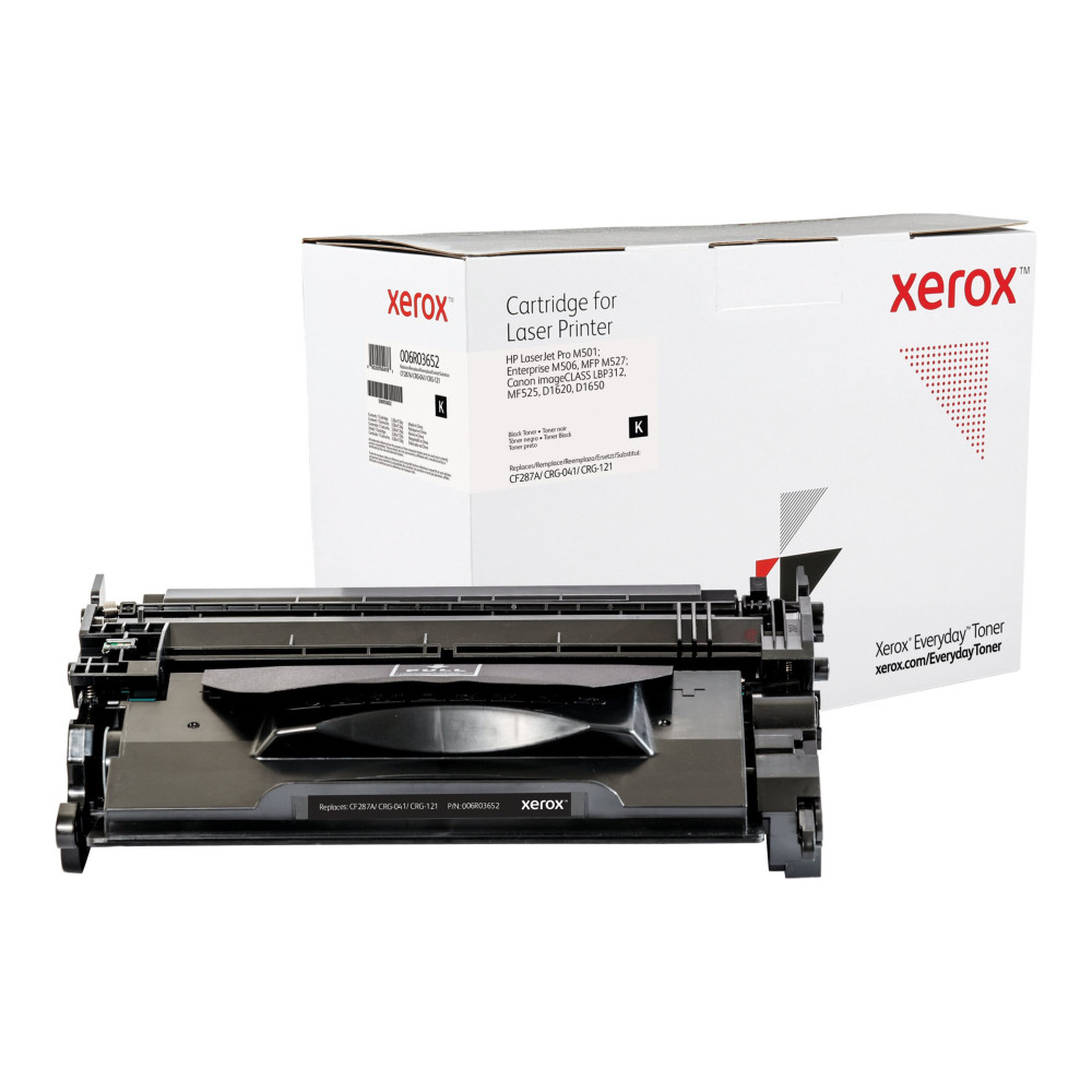 Produktbild för Everyday - svart - kompatibel - tonerkassett (alternativ för: Canon CRG-041, Canon CRG-121, HP CF287A)
