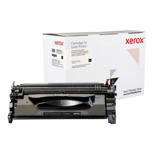 XEROX Everyday - svart - kompatibel - tonerkassett (alternativ för: Canon CRG-041, Canon CRG-121, HP CF287A)