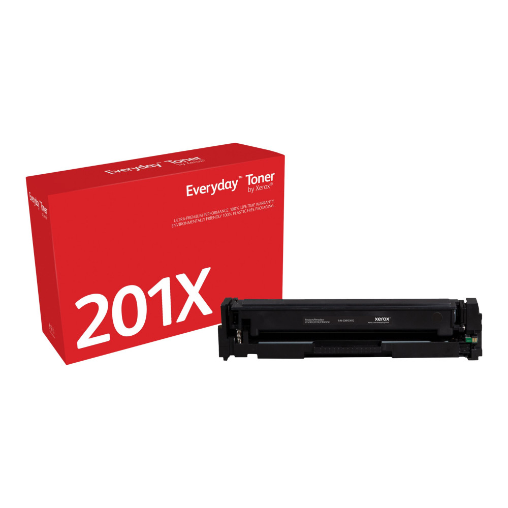 Produktbild för Everyday - Lång livslängd - svart - kompatibel - tonerkassett (alternativ för: Canon CRG-045HB, HP CF400X)
