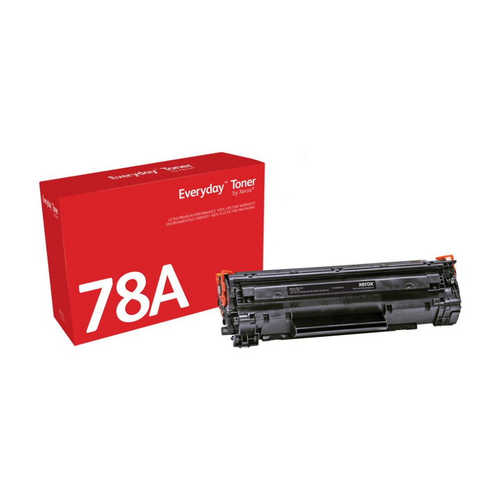 Produktbild för Everyday - svart - kompatibel - tonerkassett (alternativ för: Canon CRG-126, Canon CRG-128, HP CE278A)