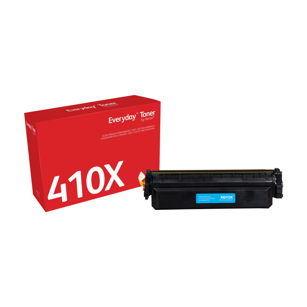 Produktbild för Everyday - Lång livslängd - cyan - kompatibel - tonerkassett (alternativ för: Canon CRG-046HC, HP CF411X)