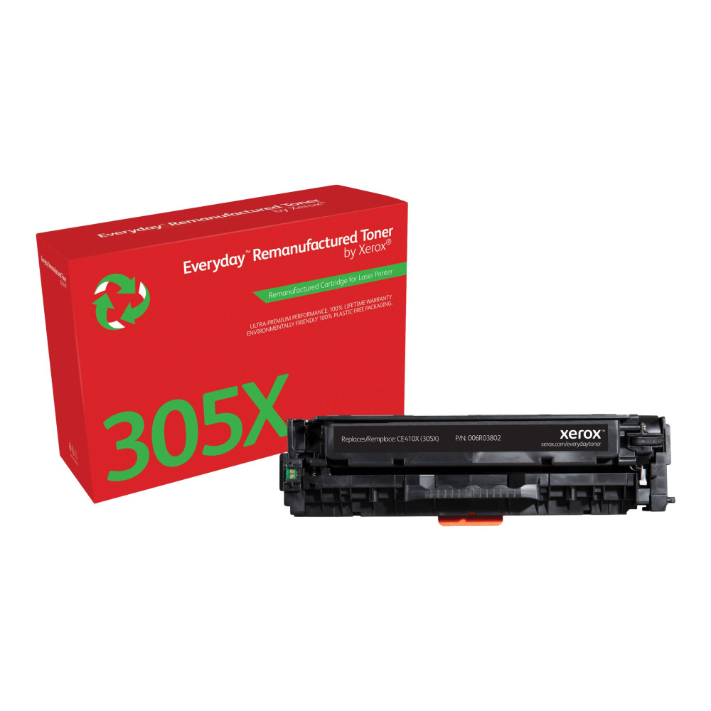 Produktbild för Everyday - svart - kompatibel - tonerkassett (alternativ för: HP CE410X)
