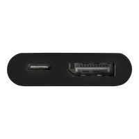 Produktbild för StarTech USB-C till DisplayPort-adapter med strömförsörjning - 8K 30 Hz - USB-/DisplayPort-adapter