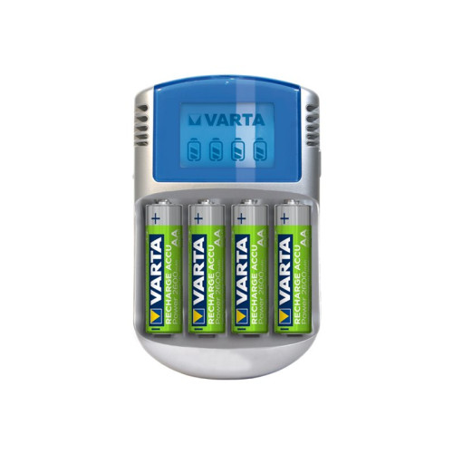 Varta Varta LCD Charger batteriladdare - + växelströmsadapter + bilströmsadapter