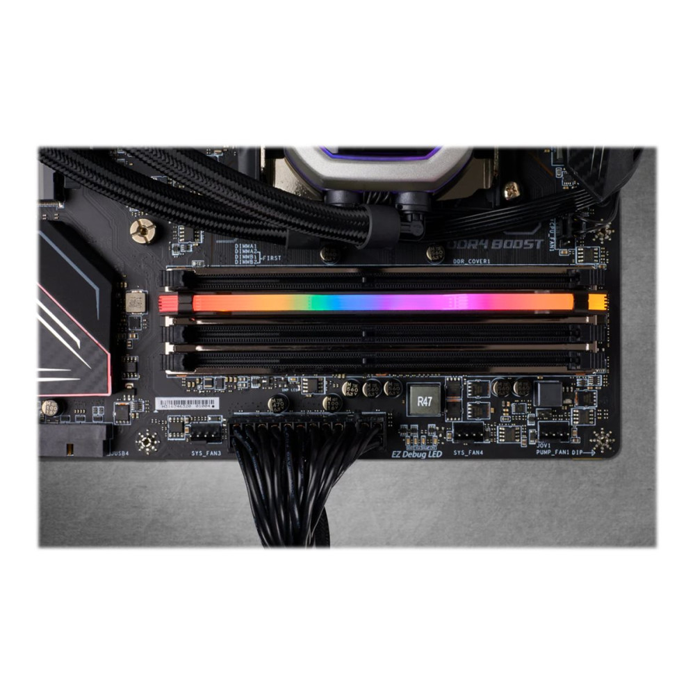 Produktbild för CORSAIR Vengeance RGB PRO - DDR4 - modul - 8 GB - DIMM 288-pin - 3200 MHz / PC4-25600 - ej buffrad