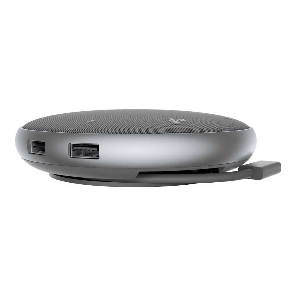 Produktbild för Dell Mobile Adapter Speakerphone MH3021P - VoIP stationär högtalartelefon/dockningsstation - USB-C
