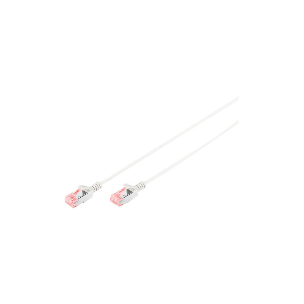 Produktbild för DIGITUS Slim - patch-kabel - 10 m - grå