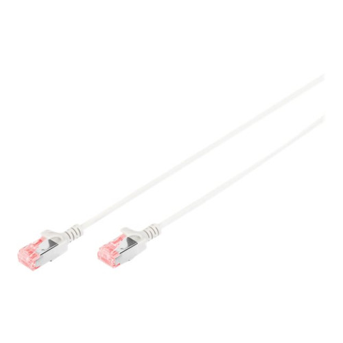 Digitus DIGITUS Slim - patch-kabel - 10 m - grå