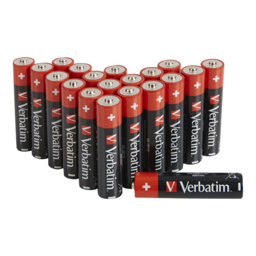 VERBATIM Verbatim batteri - 20 x AAA / LR03 - alkaliskt