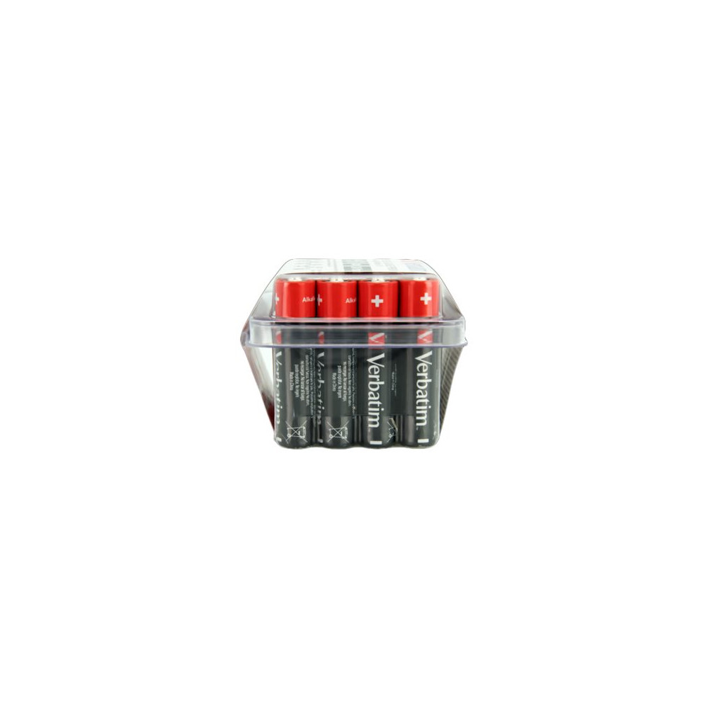 Produktbild för Verbatim batteri - 24 x AAA / LR03 - alkaliskt