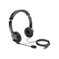 Produktbild för Kensington USB Hi-Fi Headphones with Mic - headset - USB-A