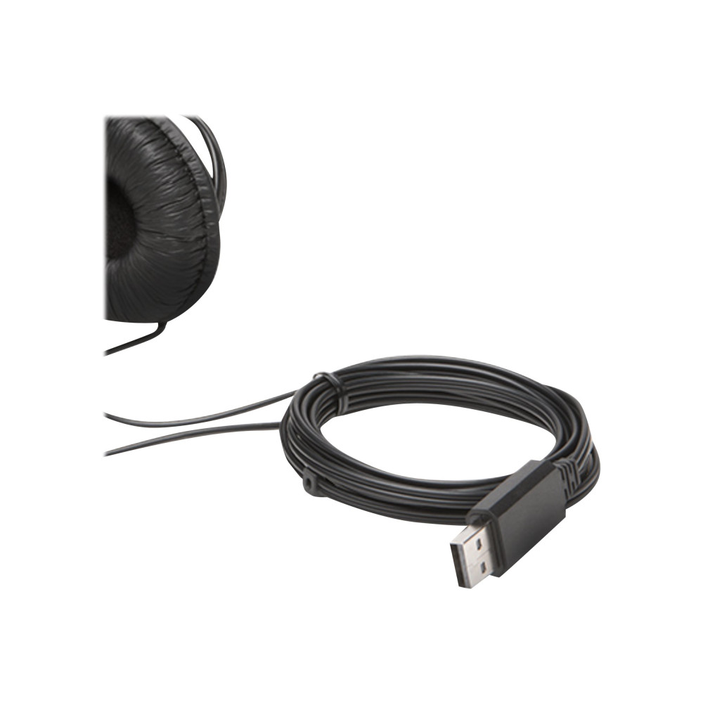 Produktbild för Kensington USB Hi-Fi Headphones with Mic - headset - USB-A