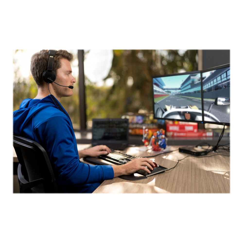Produktbild för Kensington USB Hi-Fi Headphones with Mic - headset - USB-A