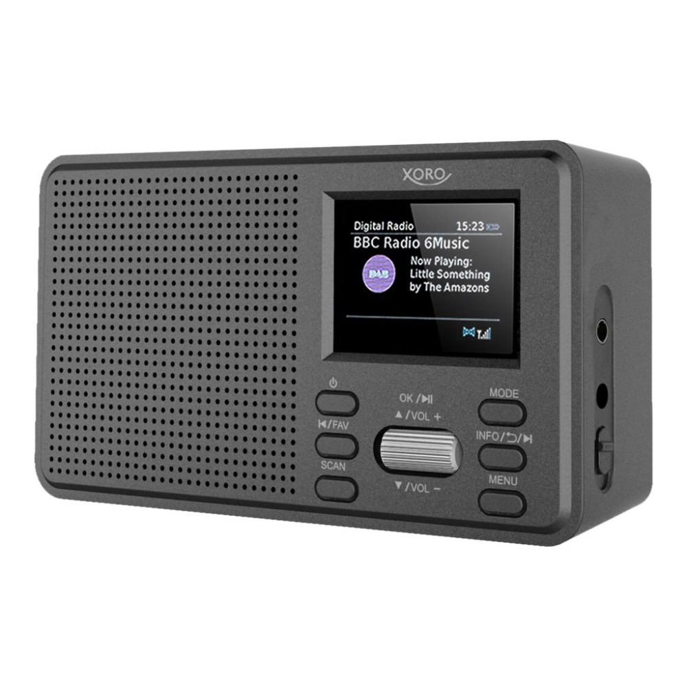 Produktbild för Xoro DAB 142 - bärbar DAB-radio - Bluetooth