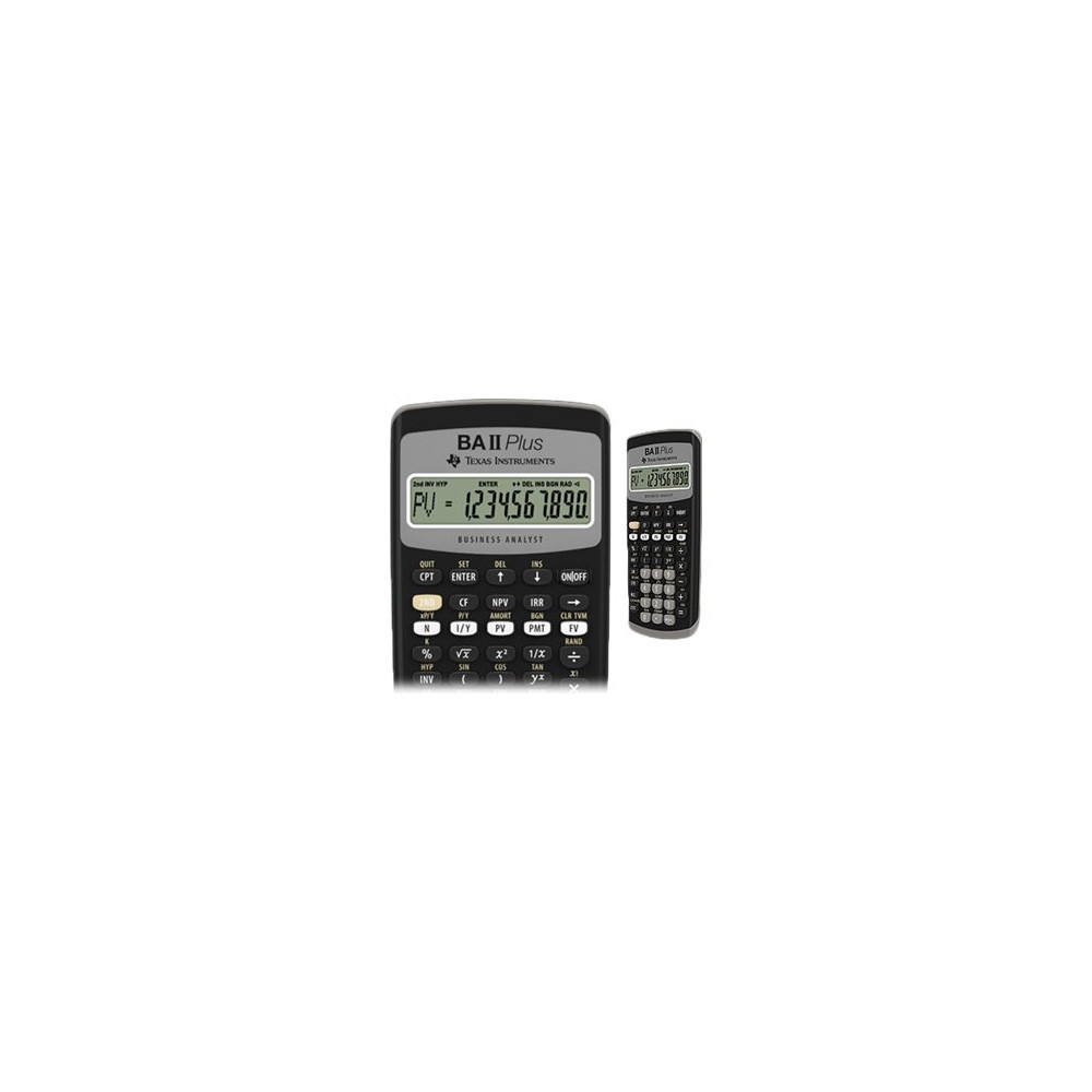 Produktbild för Texas Instruments BA II Plus - finansiell kalkylator