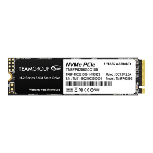 Team Group Team Group MP33 - SSD - 256 GB - PCIe 3.0 x4 (NVMe)