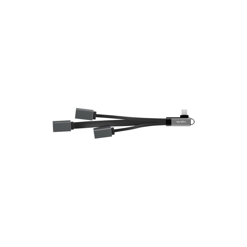 Produktbild för LogiLink USB-C 3-Port Hub - hubb - 3 portar