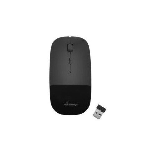 MediaRange MediaRange MROS215 - mus - 2.4 GHz - glänsande svart