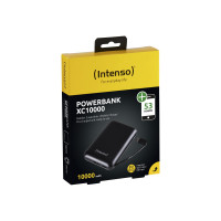 Produktbild för Intenso XC10000 power bank - Li-pol - USB, USB-C
