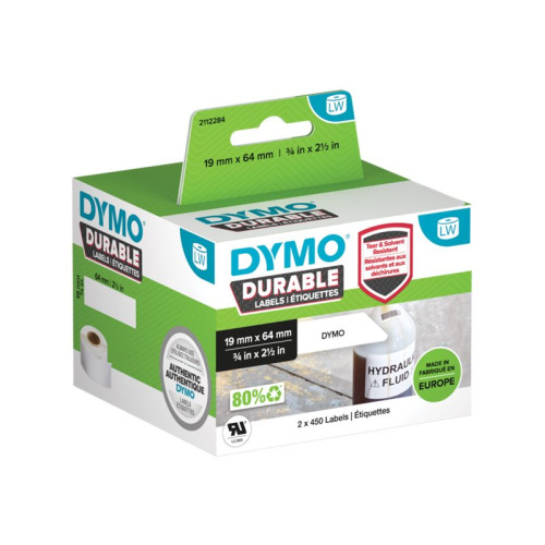Newell Rubbermaid DYMO - etiketter - 900 etikett (er) - 64 x 19 mm