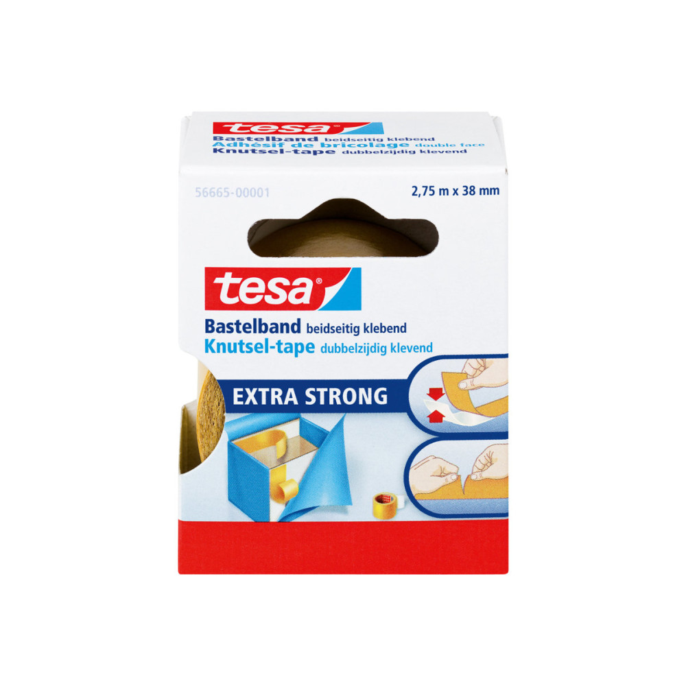Produktbild för Tesa dubbelsidig tejp - 38 mm x 2.75 m