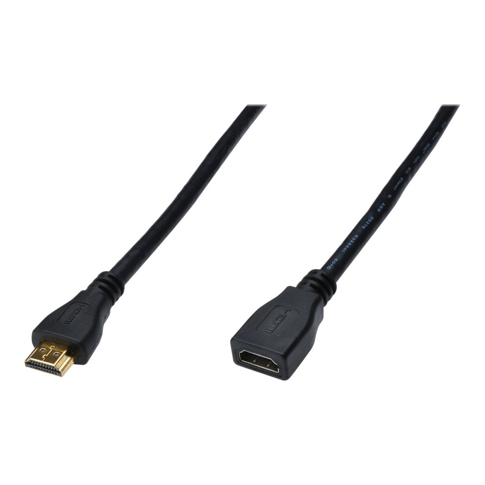 Produktbild för ASSMANN HDMI High Speed - HDMI-förlängningskabel med Ethernet - 3 m