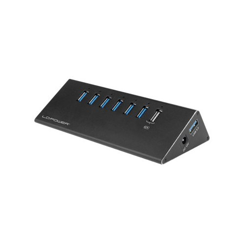 LC Power LC Power LC-HUB-ALU-2B-7 - hubb - 7 portar