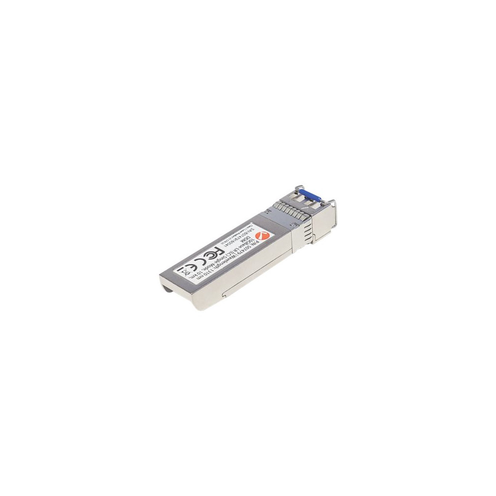 Produktbild för Intellinet Transceiver Module Optical, 10 Gigabit Fiber SFP+, 10GBase-LR (LC) Single-Mode Port, 10km, MSA Compliant, Equivalent to Cisco SFP+10GB-LR, Fibre, Three Year Warranty - SFP+ sändar/mottagarmodul - 10GbE