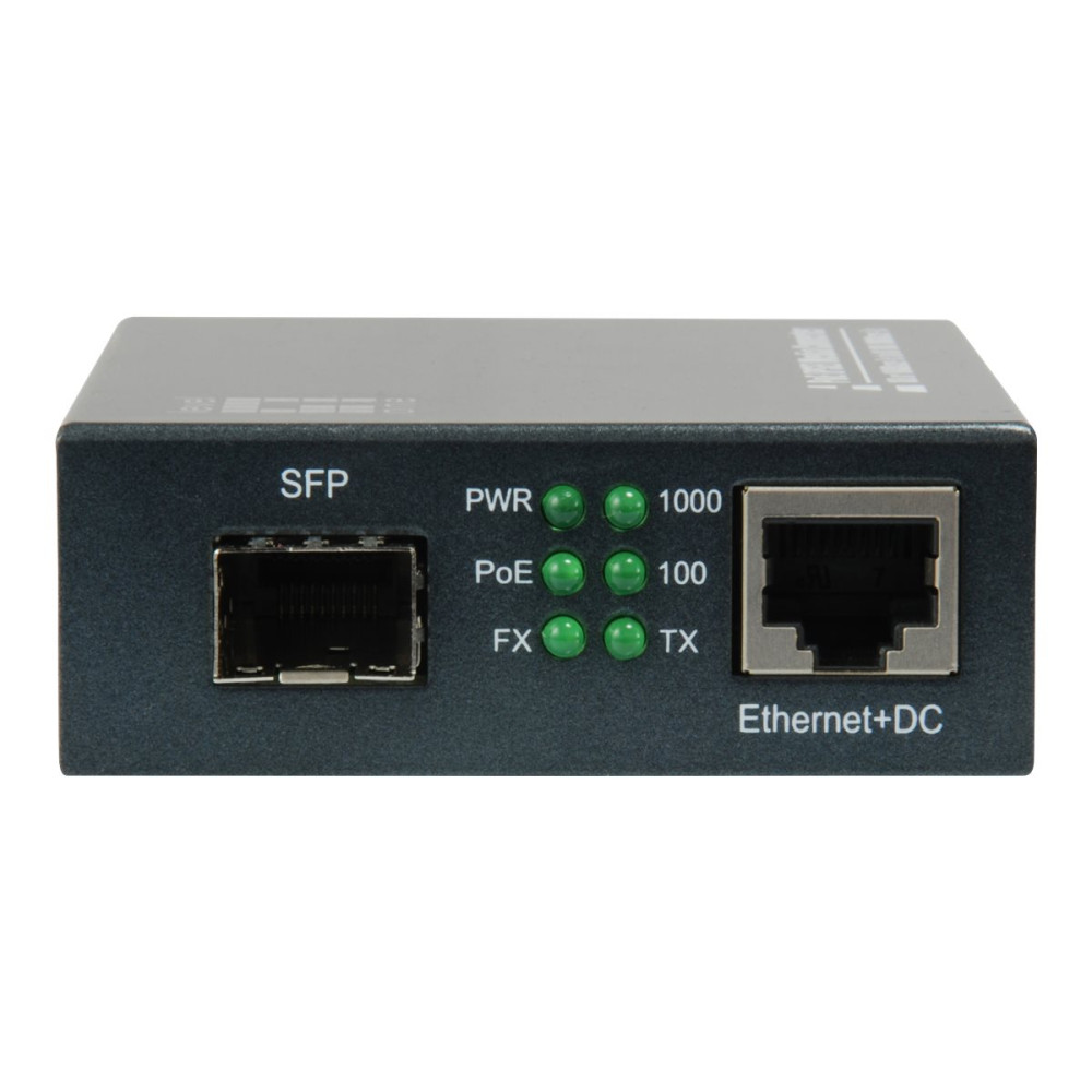 Produktbild för LevelOne GVT-2012 - fibermediekonverterare - 10Mb LAN, 100Mb LAN, 1GbE
