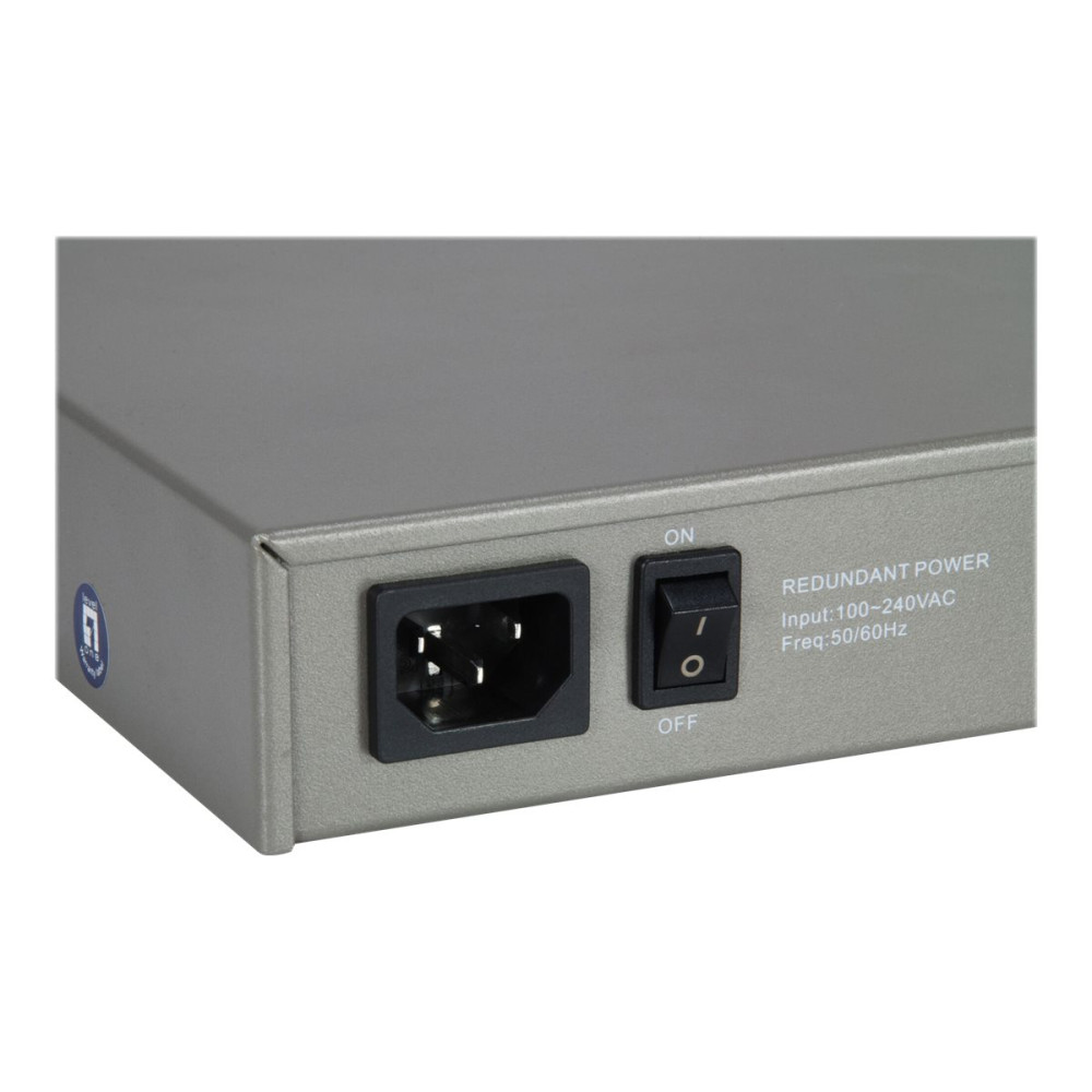 Produktbild för LevelOne GTL-2091 - switch - 20 portar - Administrerad - rackmonterbar