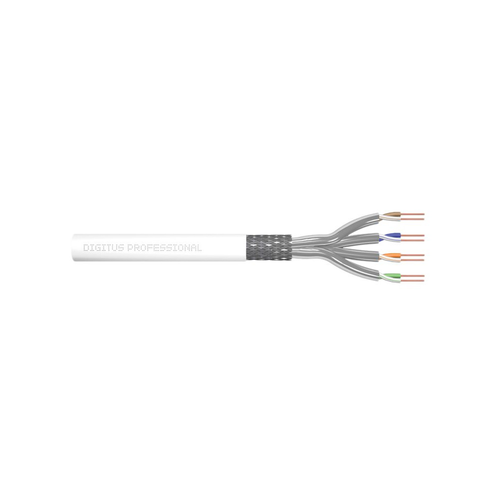 Produktbild för DIGITUS Professional bulkkabel - 305 m - vit, RAL 9003