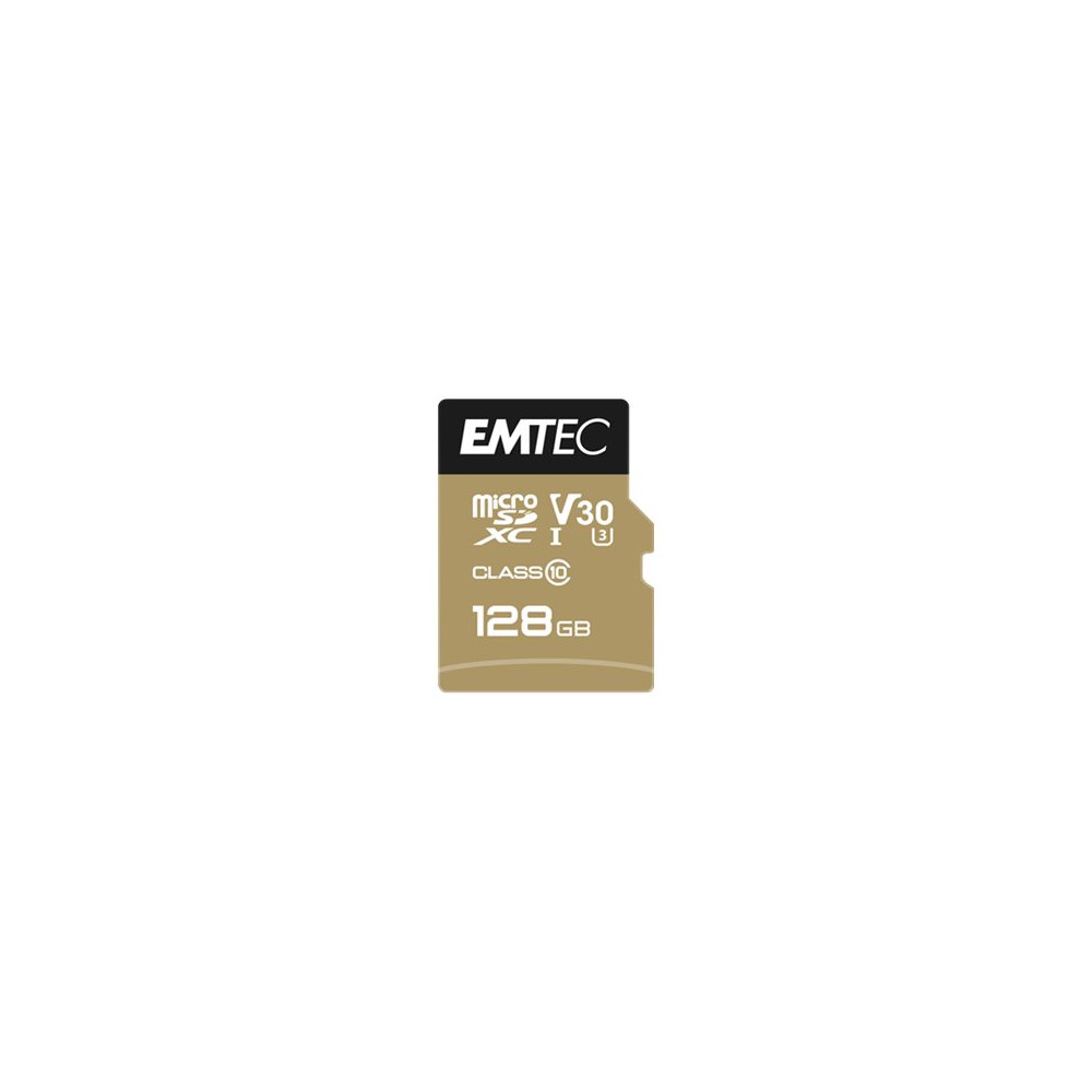 Produktbild för EMTEC SpeedIN' PRO - flash-minneskort - 128 GB - mikroSDXC UHS-I