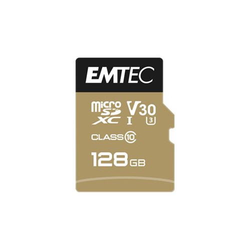 EMTEC International EMTEC SpeedIN' PRO - flash-minneskort - 128 GB - mikroSDXC UHS-I