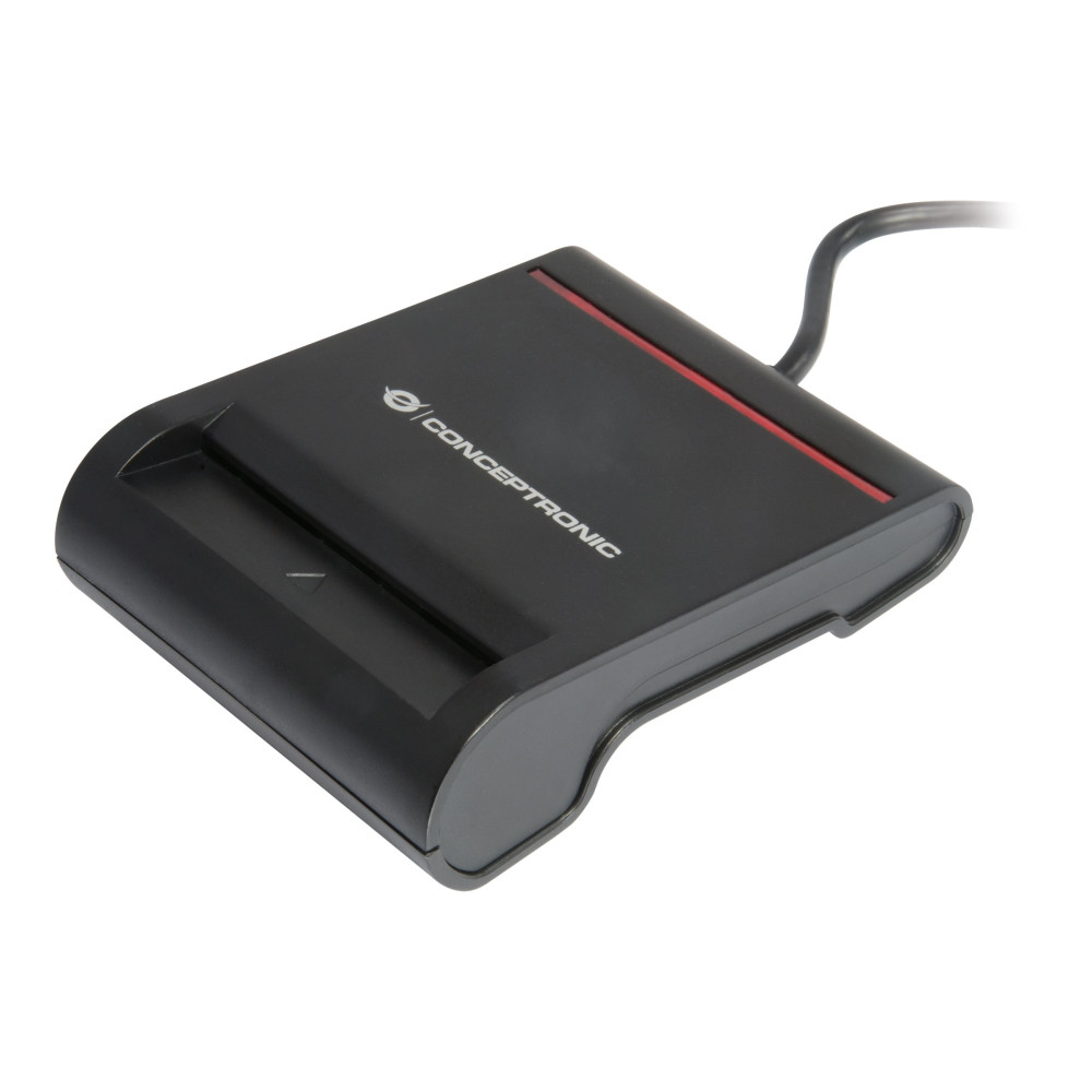 Produktbild för Conceptronic SCR01B - SMART-kortläsare - USB 2.0