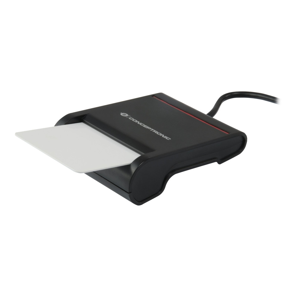 Produktbild för Conceptronic SCR01B - SMART-kortläsare - USB 2.0