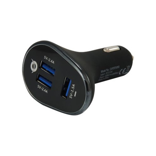 Conceptronic Conceptronic CARDEN strömadapter för bil - USB - 31.5 Watt