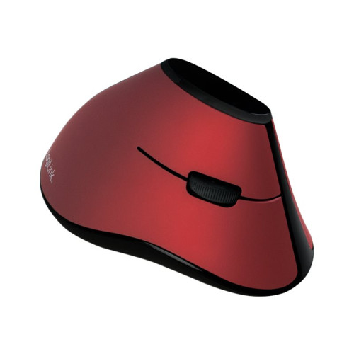 2direct Typhoon Ergonomic Vertical - vertikal mus - 2.4 GHz - röd