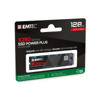 Produktbild för EMTEC SSD Power Plus X250 - SSD - 128 GB - SATA 6Gb/s