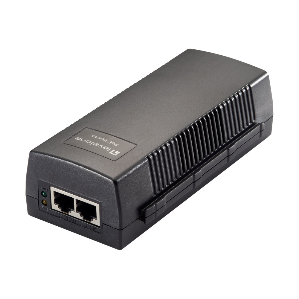 Produktbild för LevelOne POI-3010 - krafttillförsel + PoE-delare - 30 Watt