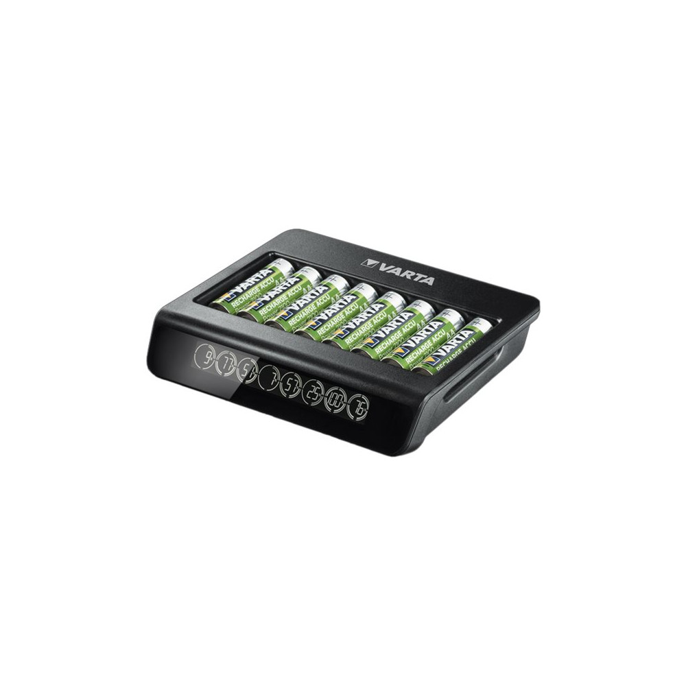 Produktbild för Varta LCD MULTI CHARGER+ batteriladdare - + växelströmsadapter
