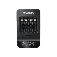 Produktbild för Varta LCD SMART CHARGER+ batteriladdare - 4 x AA-typ - NiMH - USB