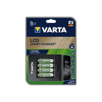 Produktbild för Varta LCD SMART CHARGER+ batteriladdare - 4 x AA-typ - NiMH - USB