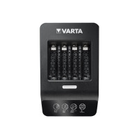Produktbild för Varta LCD ULTRA FAST CHARGER+ batteriladdare - + växelströmsadapter + bilströmsadapter - 4 x AA-typ - NiMH